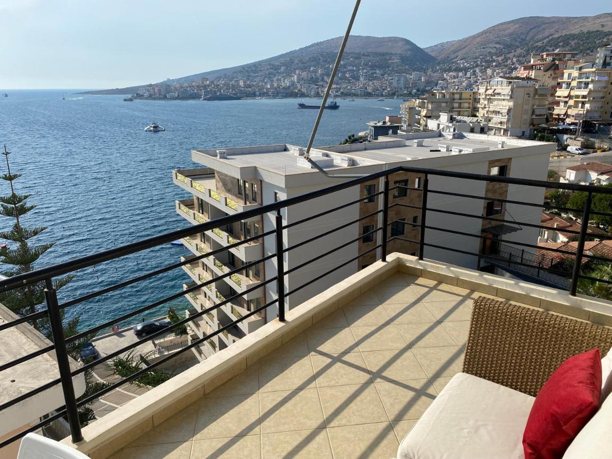 Apartment With Huge Sea View Balcony Sarandë 외부 사진