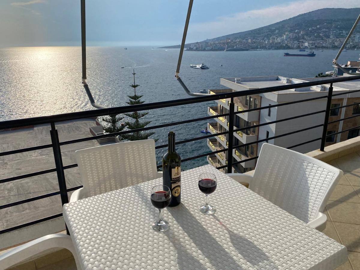 Apartment With Huge Sea View Balcony Sarandë 외부 사진