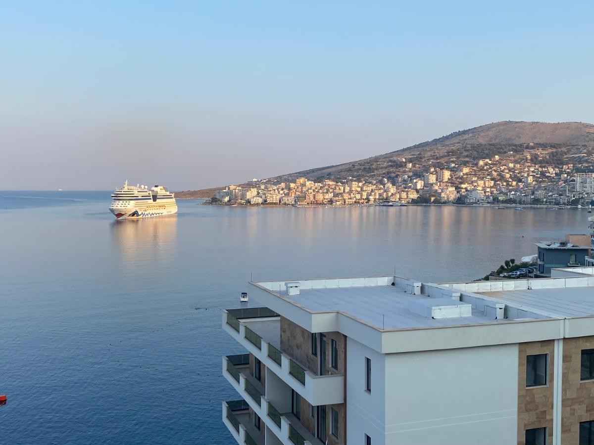 Apartment With Huge Sea View Balcony Sarandë 외부 사진