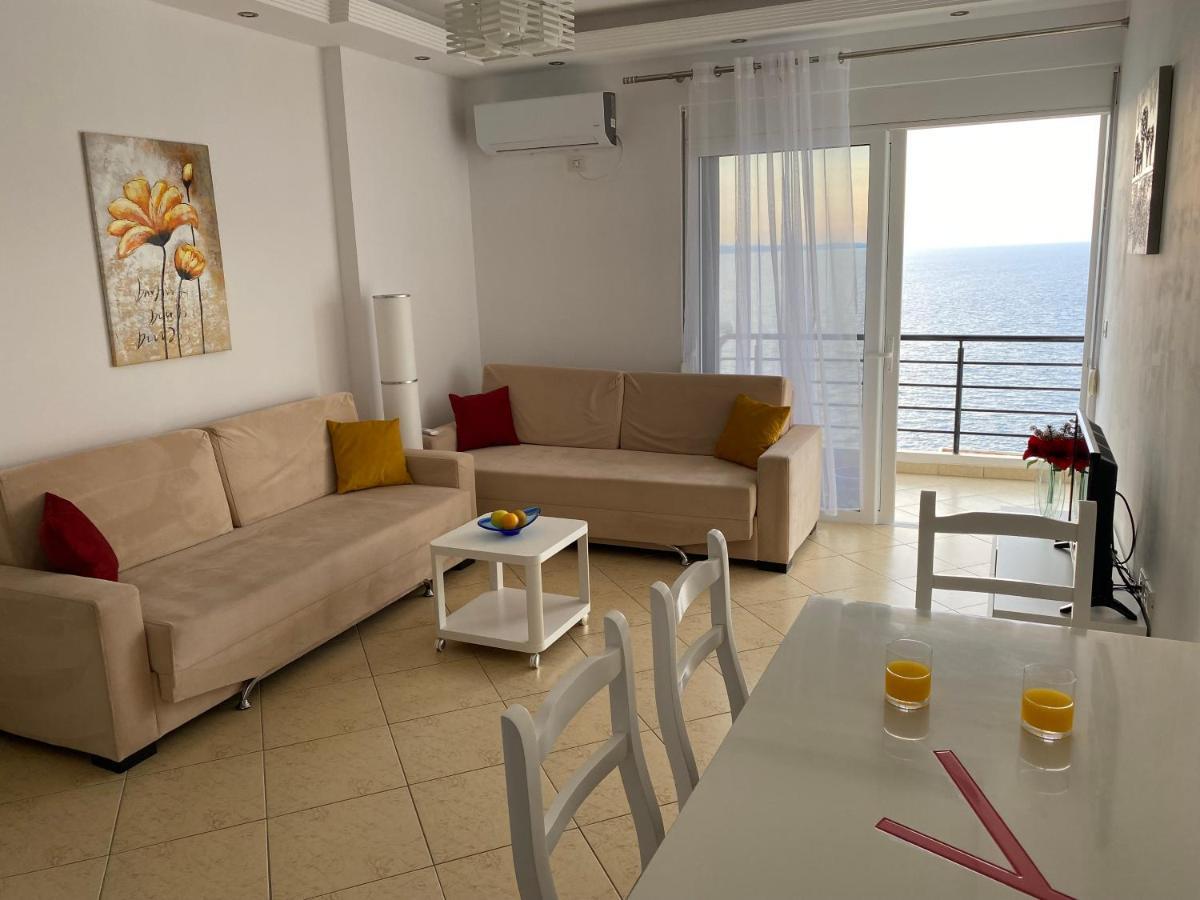 Apartment With Huge Sea View Balcony Sarandë 외부 사진